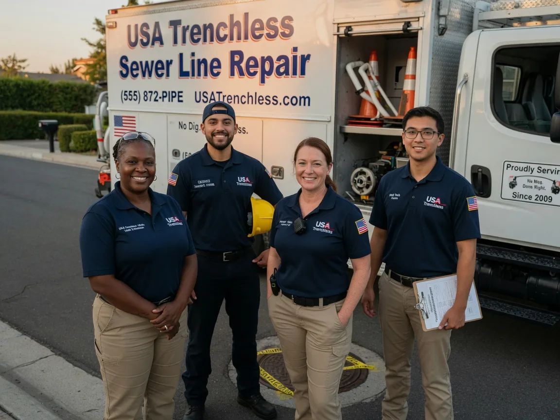 Sewer Line Repair company in Hanna, IN